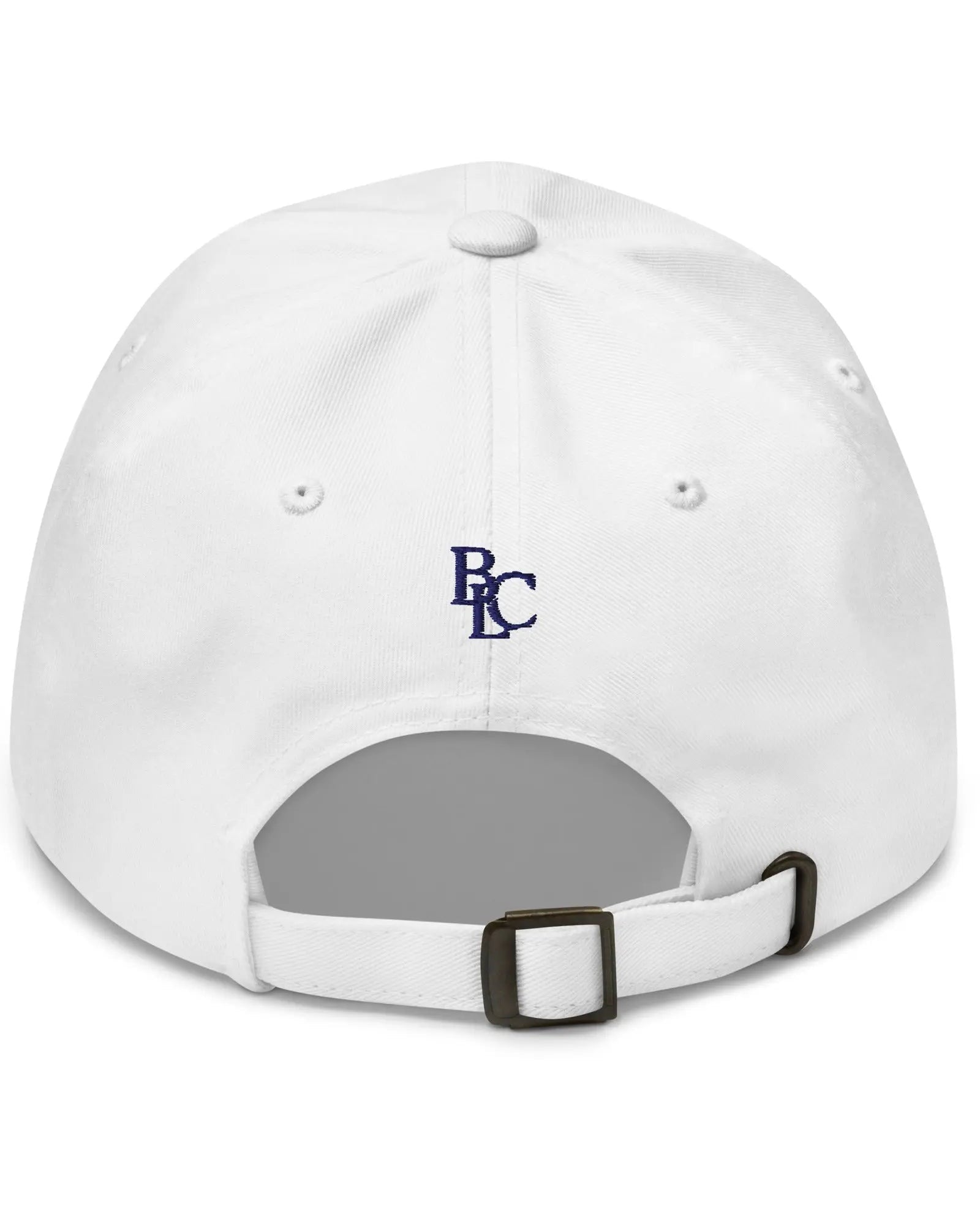 The Club Embroidered White Cap - Baltics Leisure Club