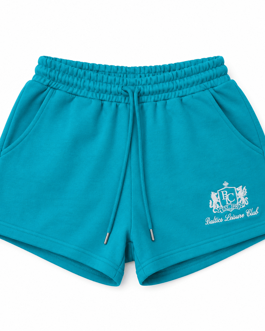 The Club Mini Shorts - Lagoon Green - Baltics Leisure Club