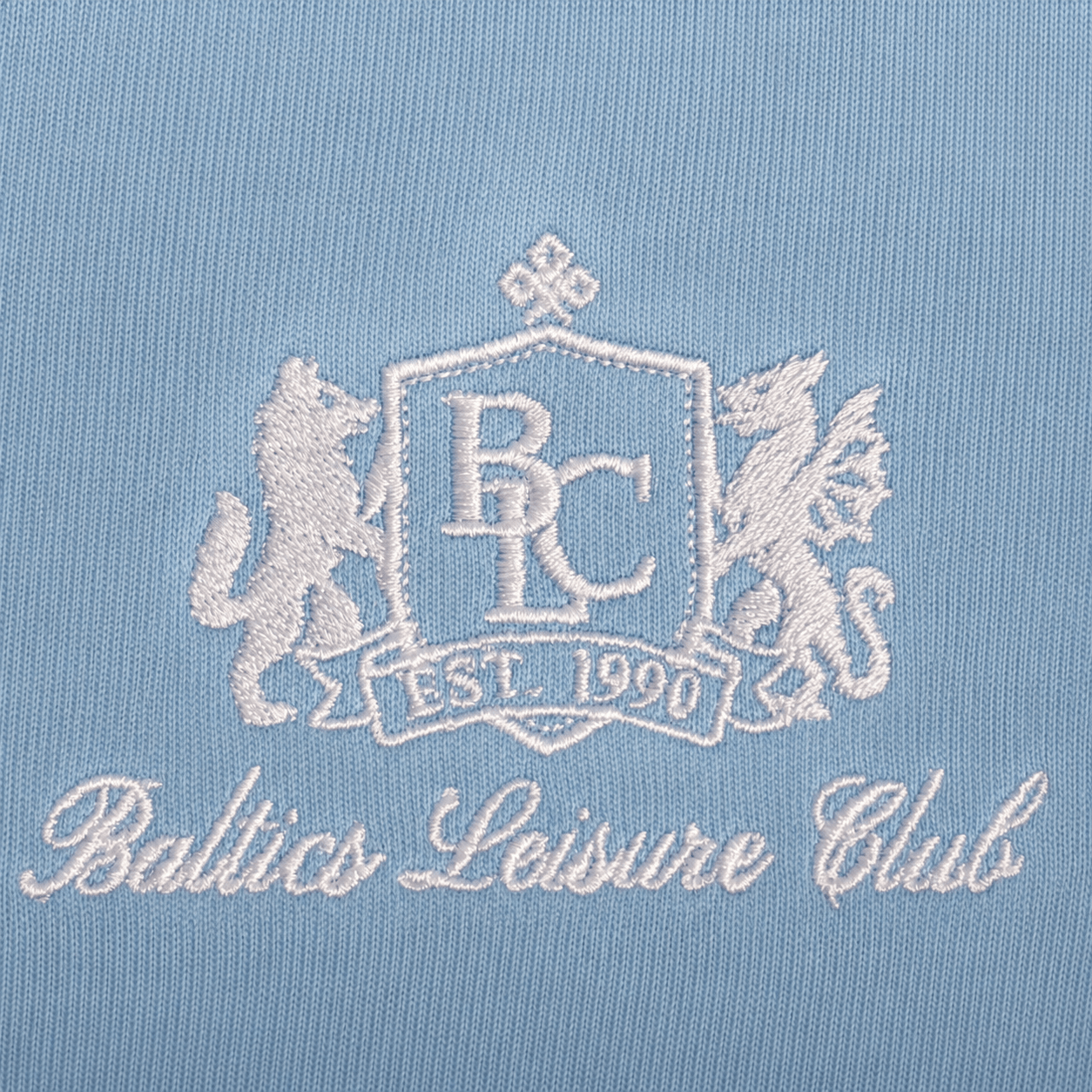 The Club Mini Shorts - Powder Blue - Baltics Leisure Club