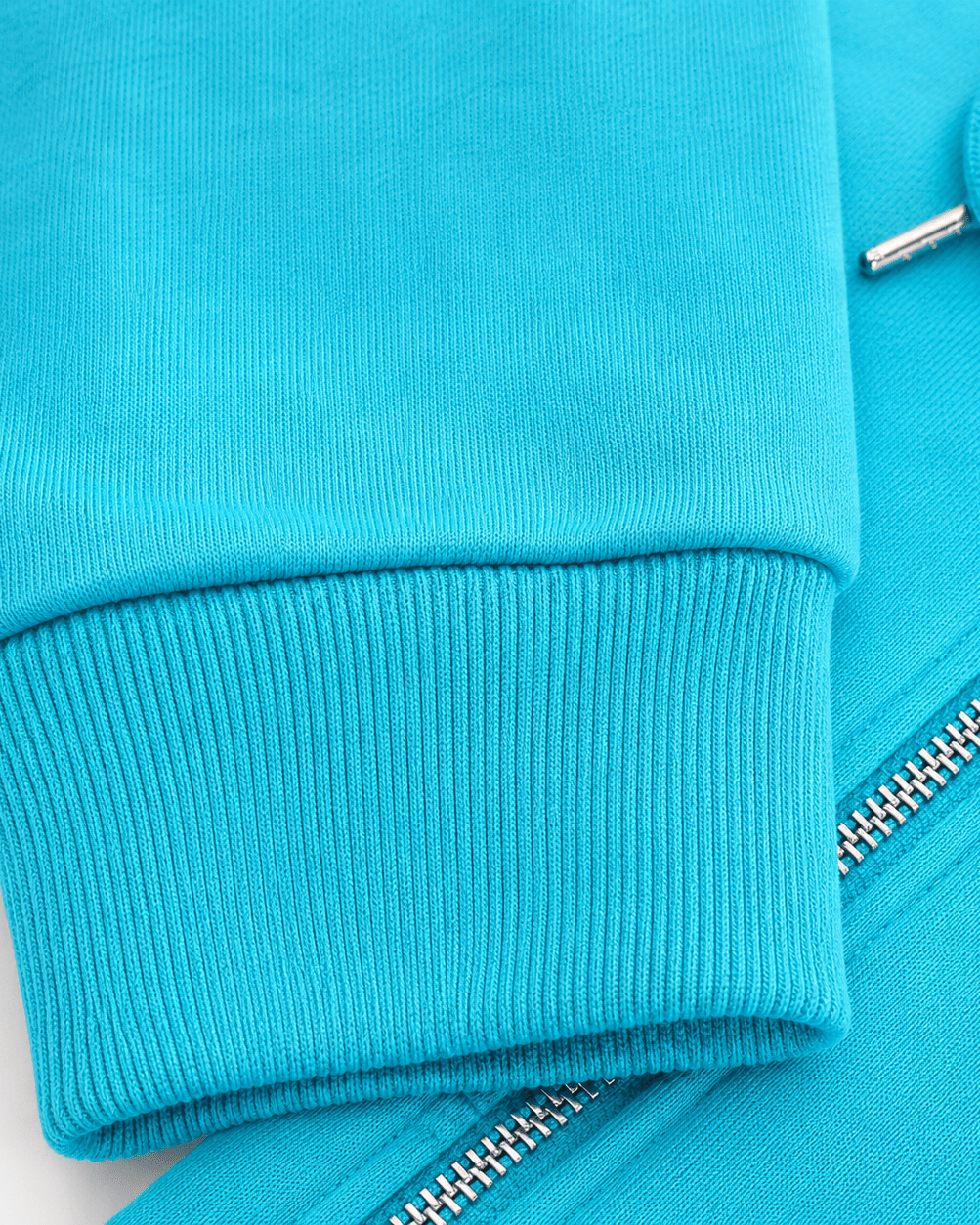The Club Zipped Hoodie - Lagoon Green - Baltics Leisure Club