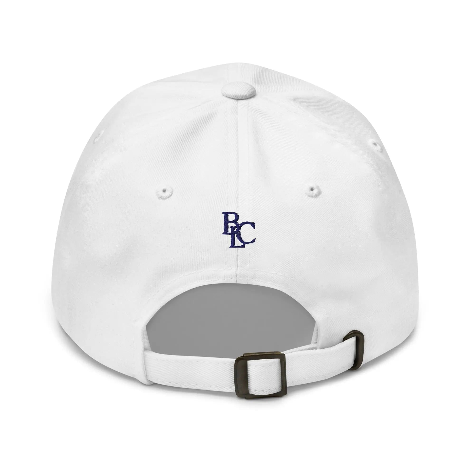 The BLC Embroidered White Cap - Baltics Leisure Club