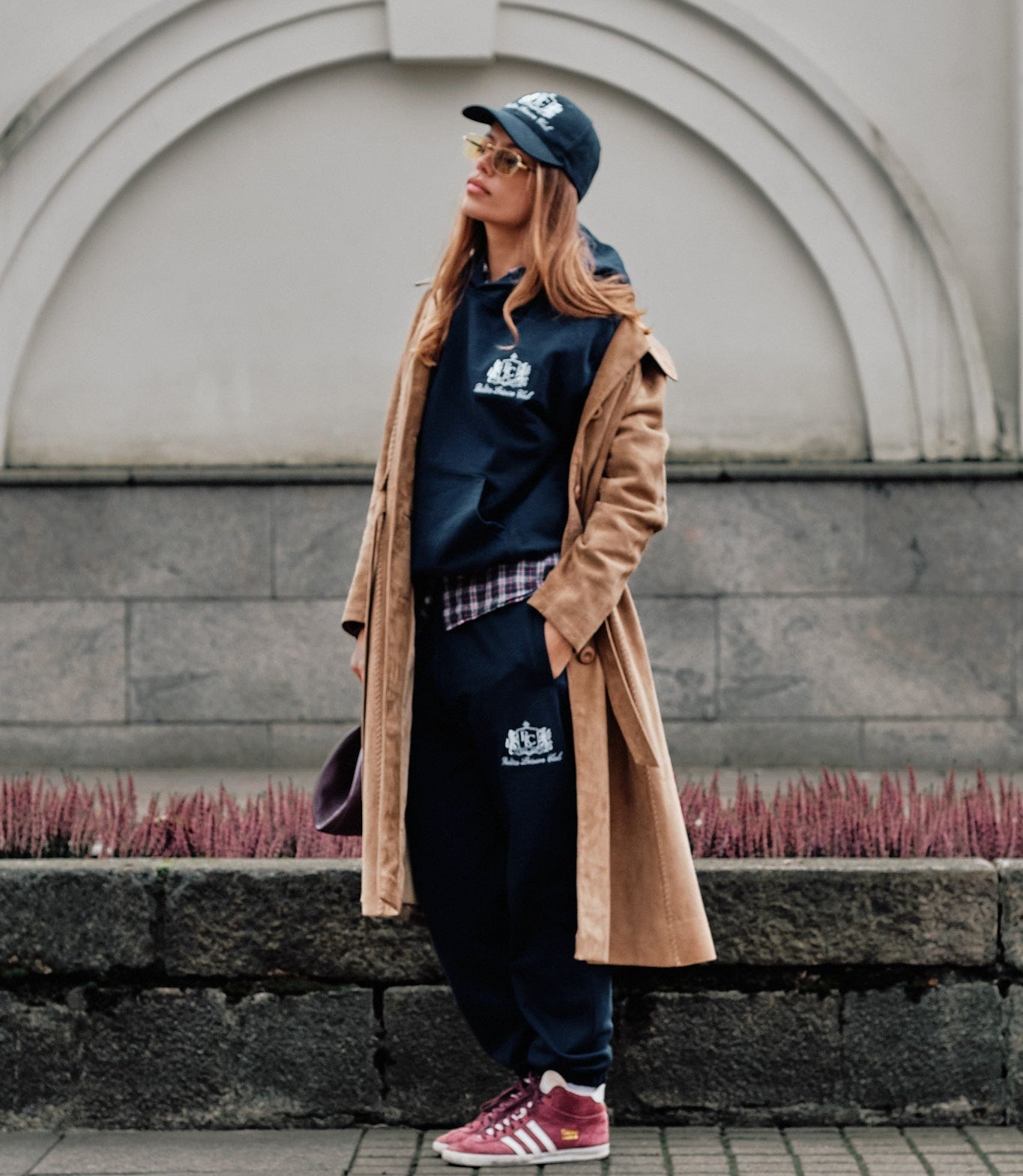 The Club Embroidered Navy Cap - Baltics Leisure Club