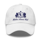 The Club Embroidered White Cap - Baltics Leisure Club