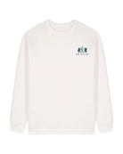 The Club Women Sweatshirt – Off White/Blue - Baltics Leisure Club