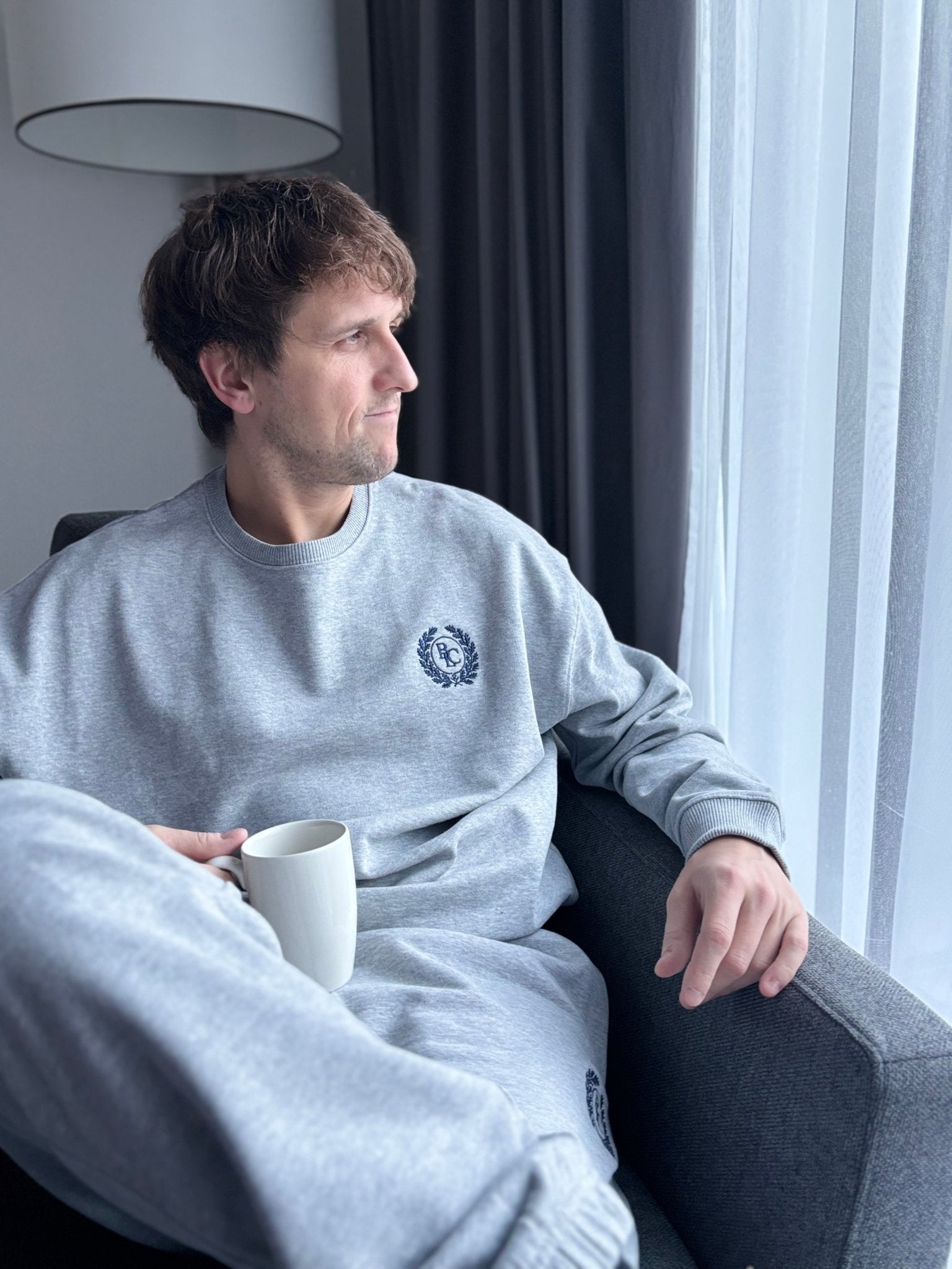 The Heritage Sweatshirt – French Terry Embroidered - Baltics Leisure Club