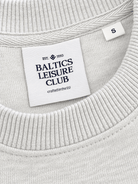 The Heritage Women Sweatshirt – Cool Heather Grey/ Blue - Baltics Leisure Club
