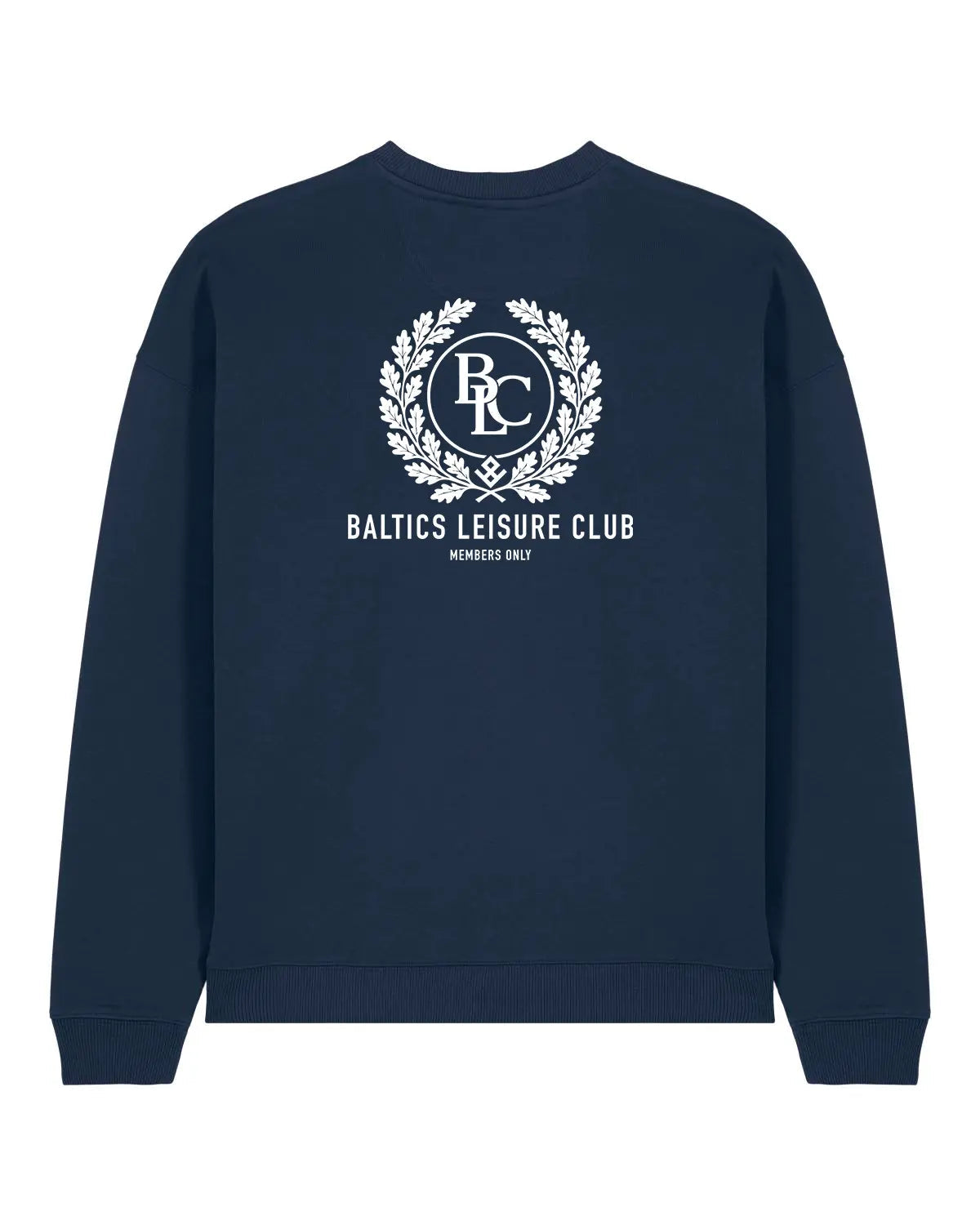 The Heritage Women Sweatshirt – Navy/ White - Baltics Leisure Club