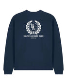 The Heritage Women Sweatshirt – Navy/ White - Baltics Leisure Club