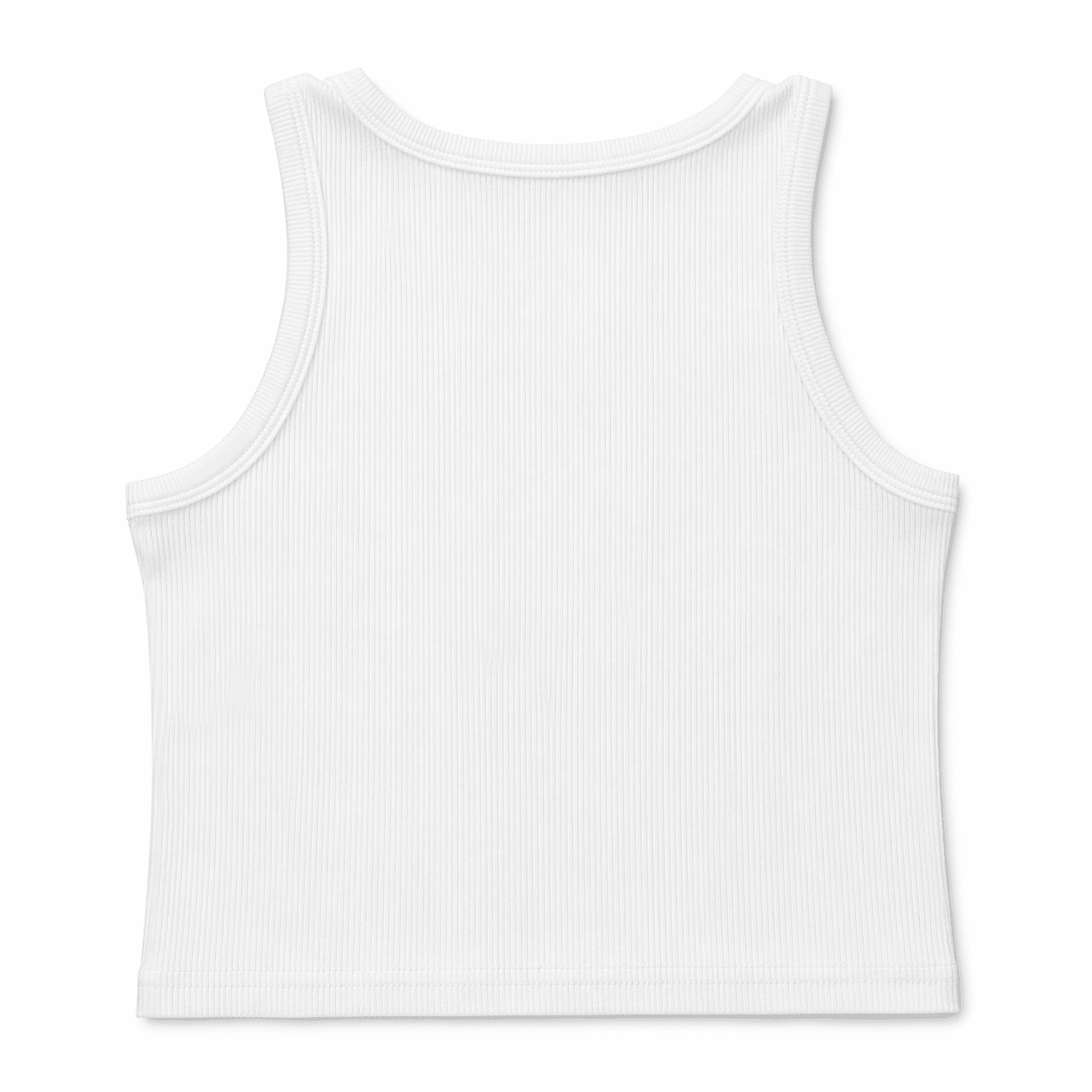The Monogram Cropped Tank Top - Baltics Leisure Club
