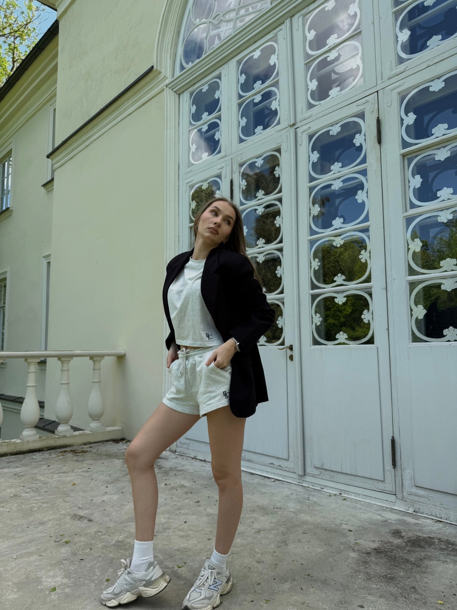 The Monogram T-Shirt & Shorts Set - Baltics Leisure Club